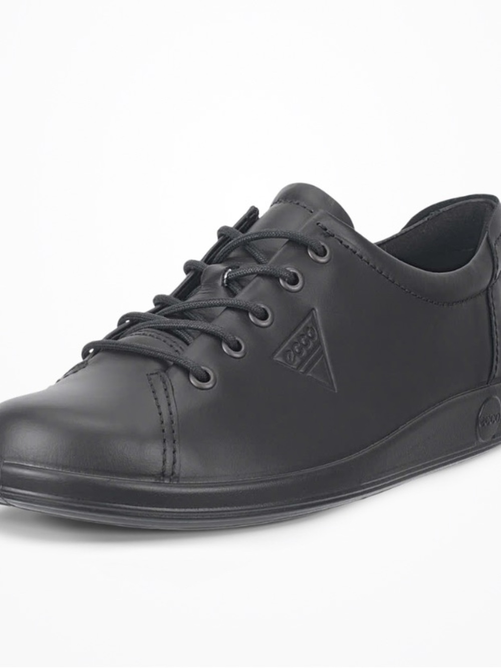 ECCO Soft 2.0 Tie Women's Leather Sneaker Loafer Hybrid - All-Day Comfort 8 / 39